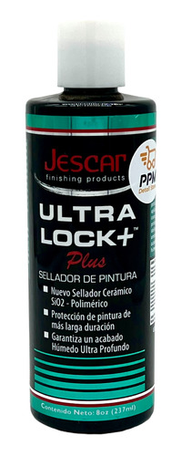 Jescar Ultra Lock Sellador Ceramico Polimero De Pintura 8 Oz