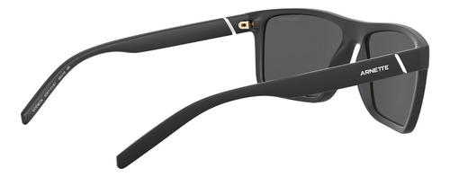 Lente De Sol Arnette 0an4267 Goemon Rectangular Goemon Grey Matte Black Matte Black/white