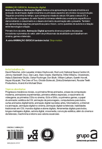 Animação Digital, de Chong, Andrew. Animação Básica (1), vol. 1. Editorial Bookman Companhia Editora Ltda., capa mole em português, 2011