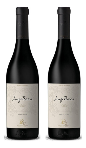 Vino Tinto Luigi Bosca Pinot Noir Botella X 750ml Pack X2u