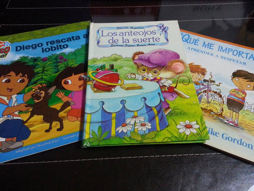 3 Libros Infantiles ( Valores, Superar Miedos, Solidaridad.)