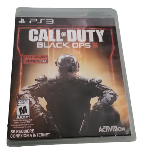 Call Of Duty Black Ops Iii 3 Ps3 Fisico