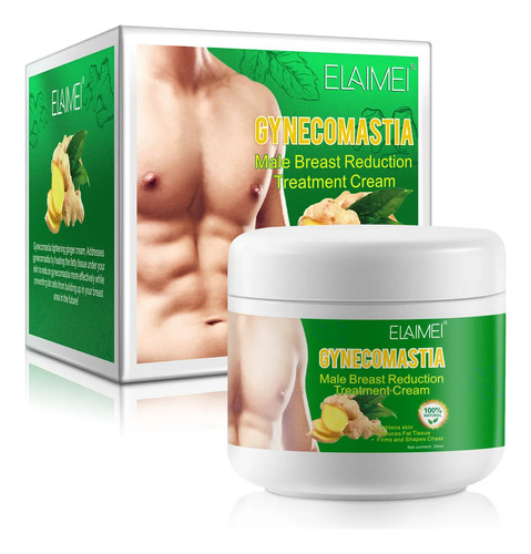 Crema Reafirmante Para Ginecomastia: Quema Grasa Y Aumenta E