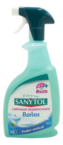 Limpiador Líquido Desinfectante Para Baños Poder Anti Sarro