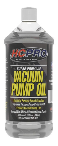 Aceite Para Bomba De Vacío (1 Litro) - Hc Pro