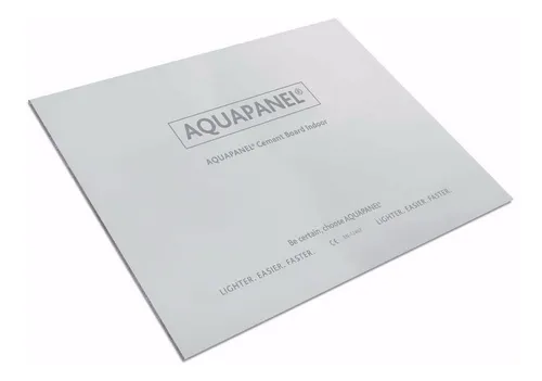 Placa Cementicia Aquapanel Knauf 12,5mm 1,20x2,40 Mts