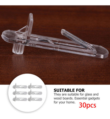 30x Clavijas Para Estantes Pasadores Fijos Para Estantes