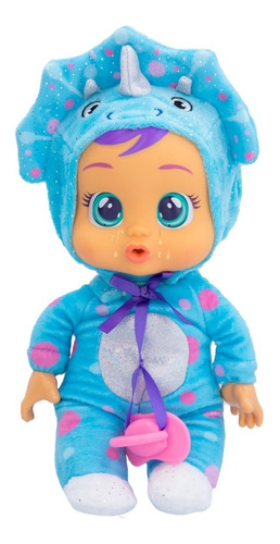 Imagen 2 de 6 de Cry Babies Muñeca Personaje Tina Tiny Cuddles Lagrimas Edu