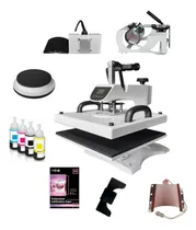 Comprar Estampadora Sublimacion Combo 8 En 1 38x38 Remera Taza Gorrapara Sublimar Estampar Remeras Tazas Celulares Envío Gratis