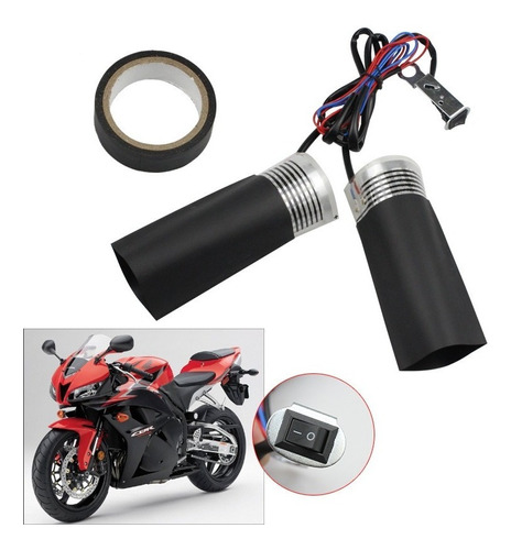 Manillar Calefactable Para Moto Temperatura Regulable 12v