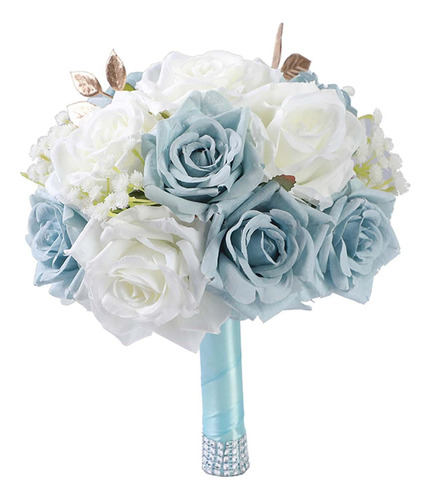 Bouqueto Bouques Boda Flor Flor Artificial Ancho De 22 Cm
