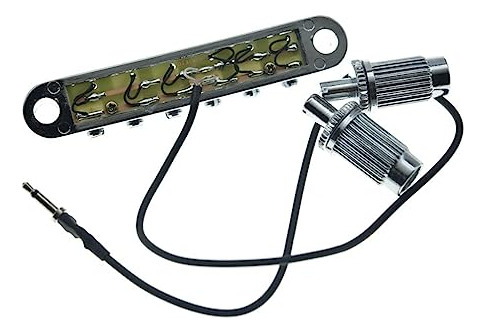 Puente Piezo Para Guitarra Lp Epi Les Paul/sg/es/dot Chrome