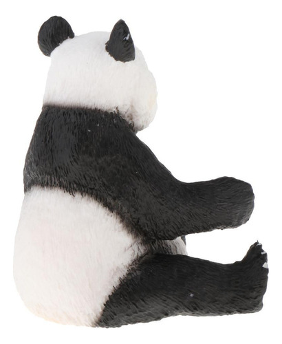 Novo Estatueta Pintada À Mão, Animais Panda Sentado