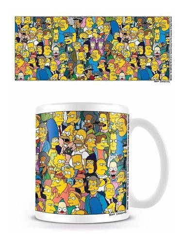 Vaso - Mug - Pocillo Los Simpsons 11 Oz