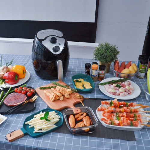 Imagen 6 de 6 de Freidora De Aire 3,5 L Air Fryer, 1300w. Atomizador Gratis