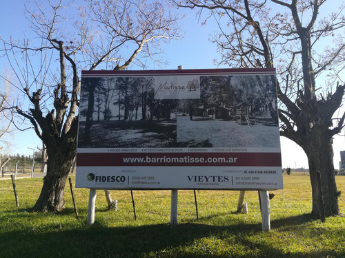 Terreno Con Financiación En Barrio Privado Matisse