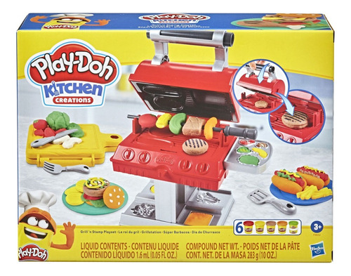 Play-doh Kitchen Creations Súper Barbacoa Hasbro F0652