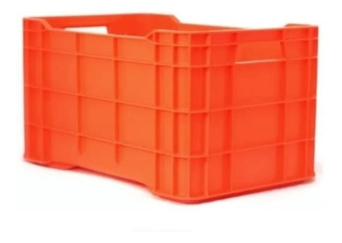 Caja De Plastico Paquete 3  Maria Cerrada Naranjas