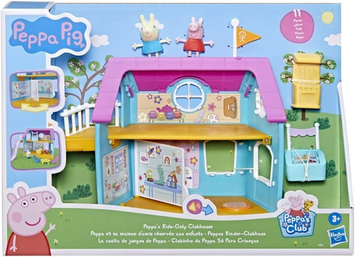 Peppa Pig La Casa De Juegos Con Sonido Color Celeste
