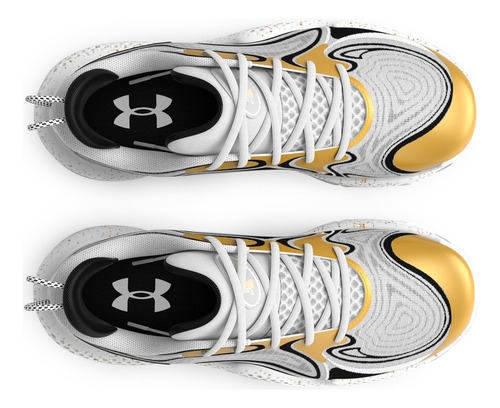 Tenis Under Armour De Básquetbol Spawn 6 Blancos Unisex