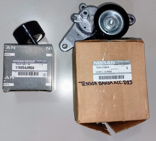 Polea Tensora Nissan Np 300 Nissan Original 2015 Kit