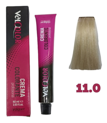 Tinte Valcolor  60g - Rubio Extraclaro Natural 11.0