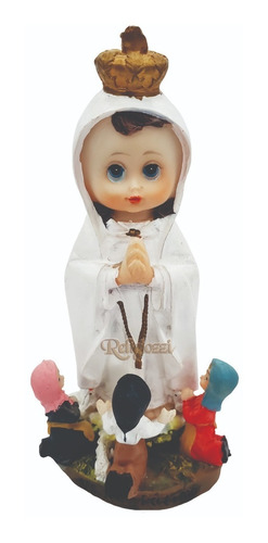 Virgen De Fatima Bebe 20cm Poliresina 529-39254