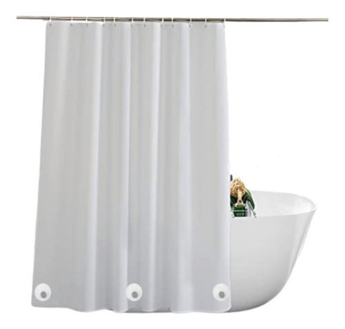 Imagen 1 de 4 de Cortina De Baño Peva Con 3 Imanes