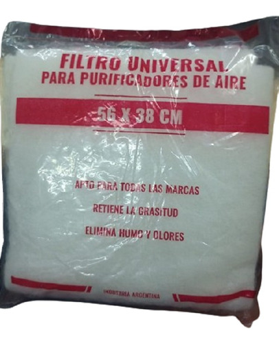 Filtro Spar Universal Para Purificador De Aire 56x38cm