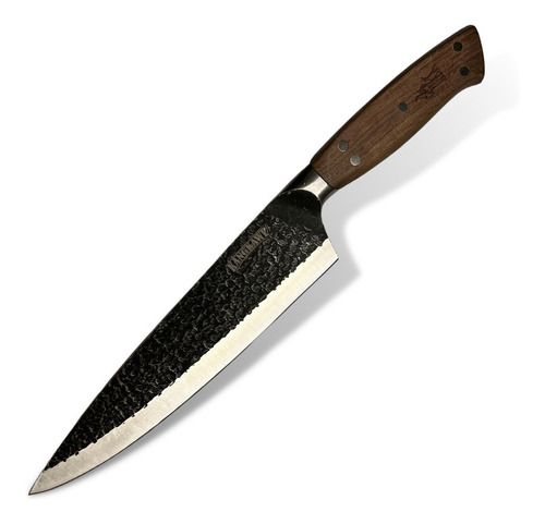 Imagen 1 de 10 de Cuchillo Black Curacaví Parrillero 20cm Kangkawe