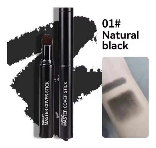 Lápiz Sombra Mlsmile Cubre Canas Y Calvicie Barba Tinte