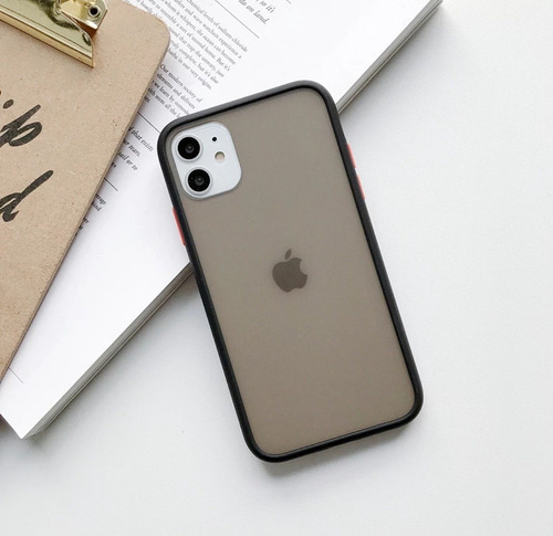 Case Transparente Mate iPhone X/ Xr/ Xs Max/ 11/ 11 Pro Max
