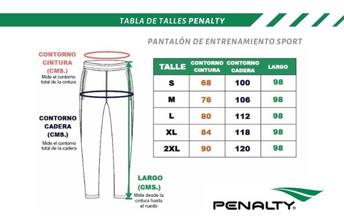 Pantalon Penalty Sport Basicos Hombre