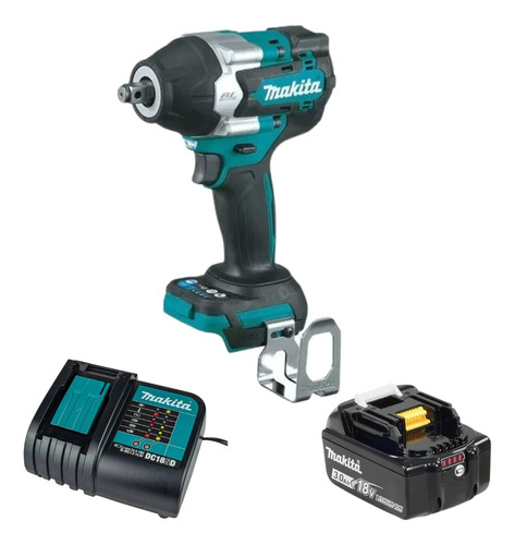 Chave De Impacto Dtw700 18v Makita C/ Bat 3ah E Carreg