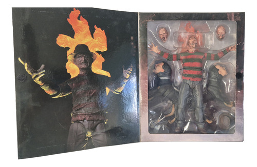 Figura Freddy Ultimate Part 2 Nightmare On Elm Street Neca (Usado)