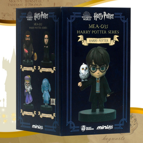 Boneco de ação de brinquedo, Ron Weasley, Albus Dumbledore, Harry Potter, Severus Snape, Hagrid, Hermione Granger, Myrtle De Beast Kingdom Mini Egg Attack