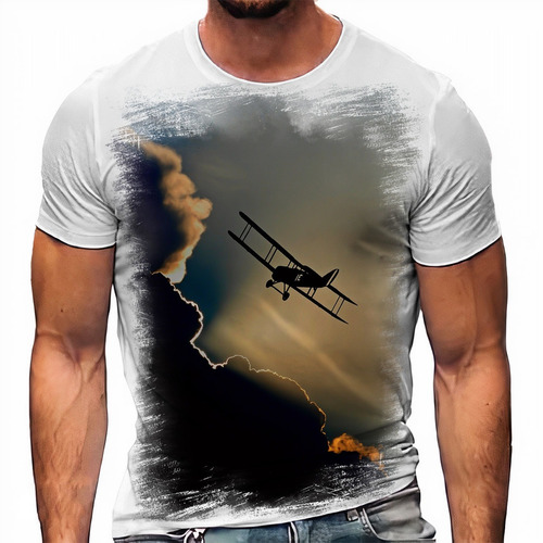 Camiseta Avião Aviação Turbina Planador Boing A