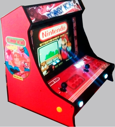 Mueble Arcade Bartop 22 Tema D Kong - Arcade Factory