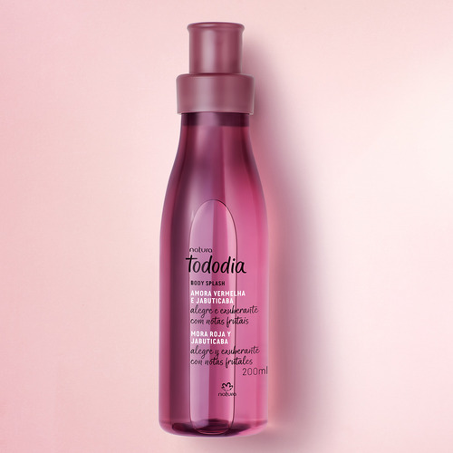 Body Spray Natura Tododia Mora Roja Y Jabuticaba 200ml