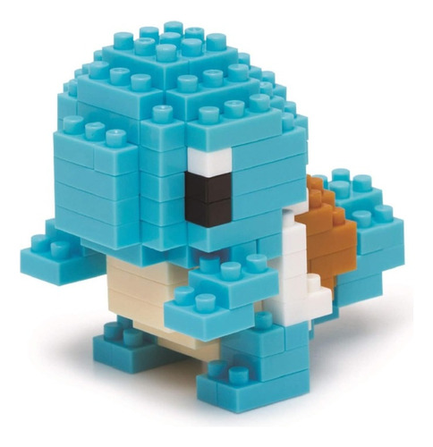 Nanoblock Squirtle Con 120 Pzs: La Adorable Tortuga Pokémon