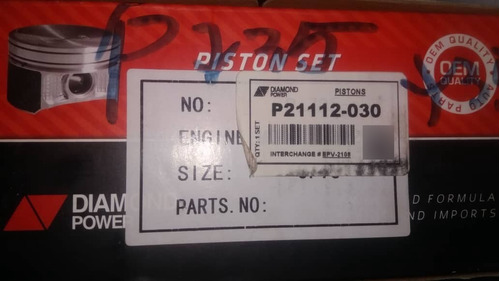 Pistones Ford 302 030 Año 77-95 