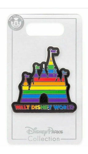Pin Pride Walt Disney Word Parks Castillo Cenicienta Gay Fun