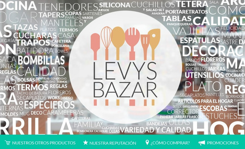 Imagen 3 de 4 de Colador Colapasta Acero Inoxidable Con Asas 23cm Levysbazar