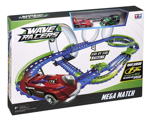 Pista De Autos Wave Racers Mega Match