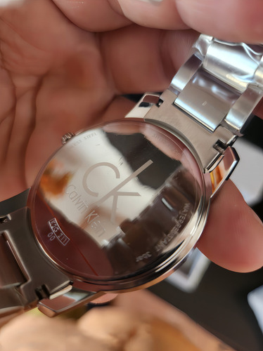 Reloj Calvin Klein City Mod. K2g21126 Para Hombre Original Color de la correa Plateado Color del bisel Plateado