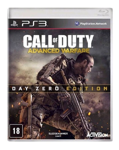 Jogo Call Of Duty Advanced Warfare Edição Day Zero Ps3 Usado