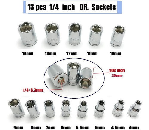 Imagen 3 de 7 de Autocle Juego Herramientas Mecánicas Dados Acerokit Kit 46pc