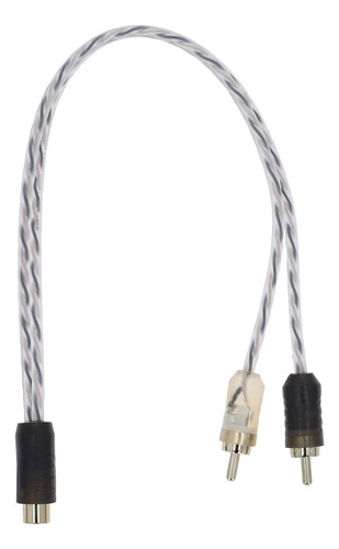 Cable Rca 100% Cobre Ofc Tipo Y Conectores De Cobre Alfa