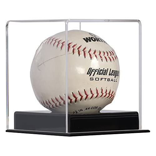 Displaygifts Pro Uv Softball Caja De Soporte De Caja De Sopo