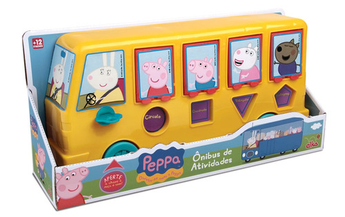 Ônibus De Atividades Peppa Pig - Elka